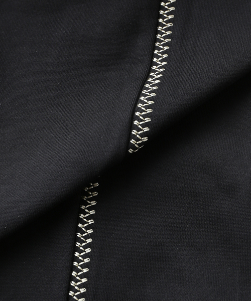 JOURNAL STANDARD（ジャーナルスタンダード）の「【Engi/エンギ】 tuck wide sweat pants（スウェットパンツ・レディース・ブラック/チャコールグレー・FREE）」の11枚目の写真