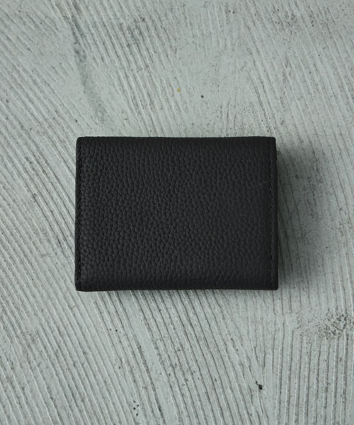 Fashion Letter（ファッションレター）の「エンボスレザー コンパクトミニウォレット 三つ折り財布（財布・レディース・グレイッシュベージュ/ブラック/キャメル・FREE）」の11枚目の写真