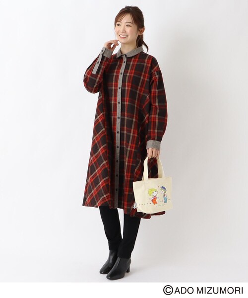 one'sterrace(ワンズテラス)の「【リンネル2月号掲載/ワンズテラス限定】水森亜土 ぴょこっとミニトート(トートバッグ・レディース・レッド系9/イエロー系8/グリーン系その他6・99)」の17枚目の写真