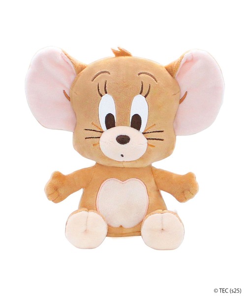 公式】トムとジェリー おすわりぬいぐるみ（おもちゃ）｜TOM&JERRY