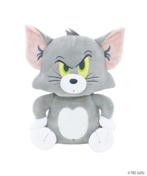 公式】トムとジェリー おすわりぬいぐるみ（おもちゃ）｜TOM&JERRY