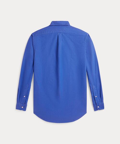 POLO RALPH LAUREN（ポロ ラルフ ローレン）の「クラシック フィット ガーメントダイド オックスフォード シャツ（シャツ/ブラウス・メンズ・ブルー・S/M/XXL/XS/XL/L）」の2枚目の写真