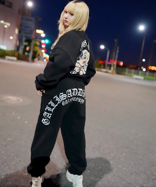 GALFY（ガルフィー）の「【別注】GA×GALFY-安心のサークルロゴクルースウェット（スウェット・メンズ・カモフラージュ/ホワイト/ブラック・L/XL）」の22枚目の写真
