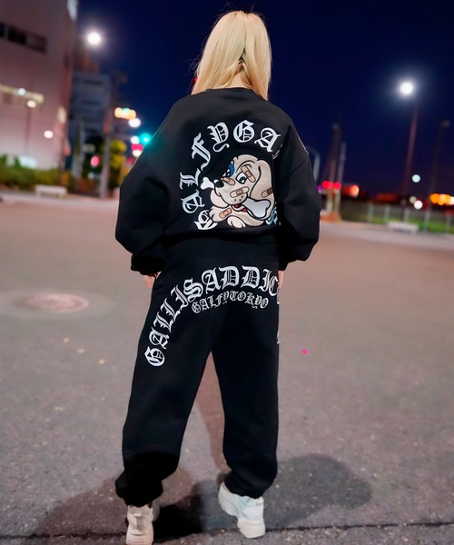 GALFY（ガルフィー）の「【別注】GA×GALFY-安心のサークルロゴクルースウェット（スウェット・メンズ・カモフラージュ/ホワイト/ブラック・L/XL）」の20枚目の写真