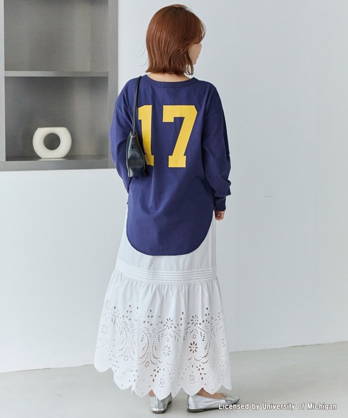 LAVEANGE(ラビアンジェ)の「刺繍レースフレアスカート(スカート・レディース・ブラック/オフホワイト・4L/3L/LL/M/5L)」の16枚目の写真