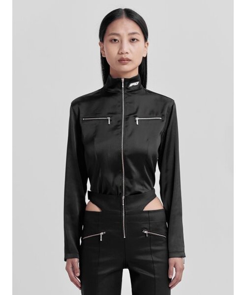FANYOUNG(ファンヤング)の「サテンバイクジャケット(その他アウター・レディース・その他・SMALL/MEDIUM)」の5枚目の写真