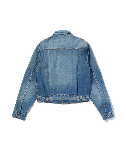 Levi's(リーバイス)の「Levi's/リーバイス BLUETAB(TM) TYPEⅡ トラッカージャケット(デニムジャケット・レディース・インディゴブルー・M/S/XS)」の4枚目の写真