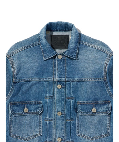 Levi's(リーバイス)の「Levi's/リーバイス BLUETAB(TM) TYPEⅡ トラッカージャケット(デニムジャケット・レディース・インディゴブルー・M/S/XS)」の5枚目の写真