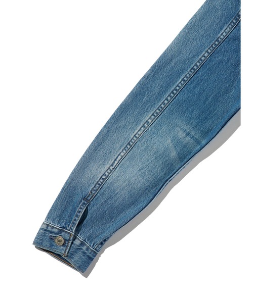 Levi's(リーバイス)の「Levi's/リーバイス BLUETAB(TM) TYPEⅡ トラッカージャケット(デニムジャケット・レディース・インディゴブルー・M/S/XS)」の6枚目の写真