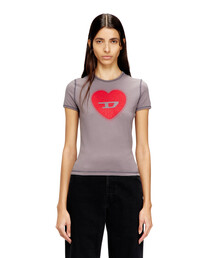 ウィメンズ プルオーバートップ T-ELIN（Tシャツ/カットソー）｜DIESEL