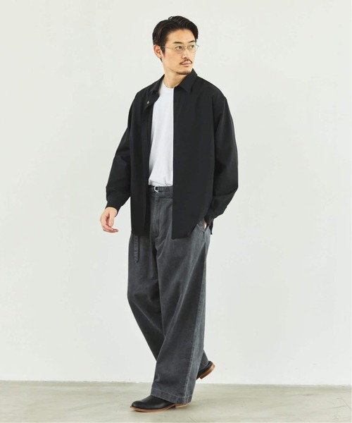 EDIFICE（エディフィス）の「SUPER 100’s ウール レギュラー シャツ（シャツ/ブラウス・メンズ・ブラック/ネイビー/グレー・SMALL/MEDIUM/LARGE）」の5枚目の写真