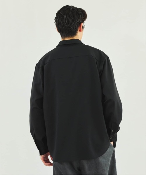 EDIFICE（エディフィス）の「SUPER 100’s ウール レギュラー シャツ（シャツ/ブラウス・メンズ・ブラック/ネイビー/グレー・SMALL/MEDIUM/LARGE）」の9枚目の写真