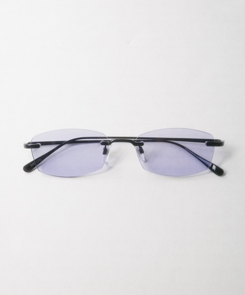 B.I.D.(ビーアイディー)の「《スクエアリムレス カラーレンズサングラス》(サングラス・メンズ・クリア/ライトブラウン/ライトグレー/ライトパープル・FREE)」の21枚目の写真