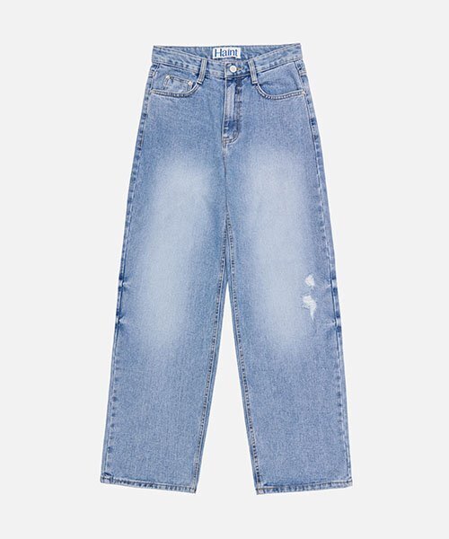 HAINT(ヘイント)の「ADLEY LONG WIDE DENIM PANTS(デニムパンツ・レディース・その他・M/L)」の2枚目の写真