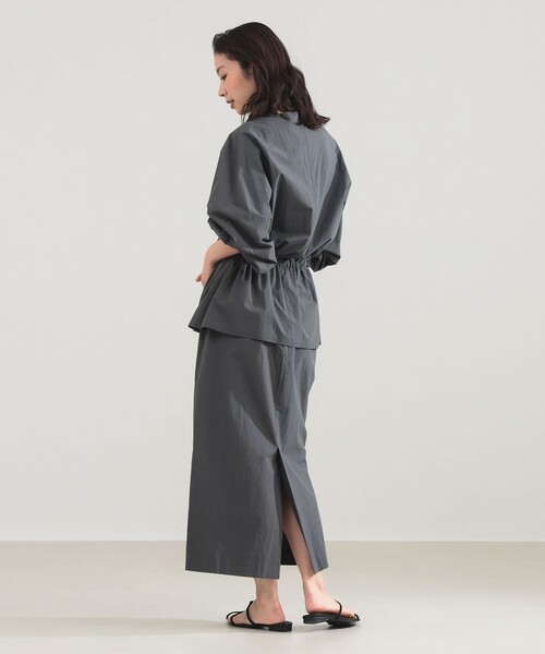 Demi-Luxe BEAMS（デミルクス ビームス）の「AK+1 / セットライク ワンピース（ワンピース・レディース・チャコールグレー/ブラック・36/38）」の7枚目の写真