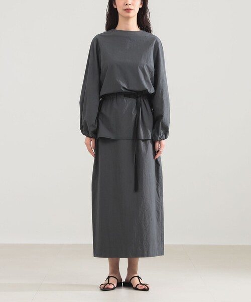 Demi-Luxe BEAMS（デミルクス ビームス）の「AK+1 / セットライク ワンピース（ワンピース・レディース・チャコールグレー/ブラック・36/38）」の11枚目の写真