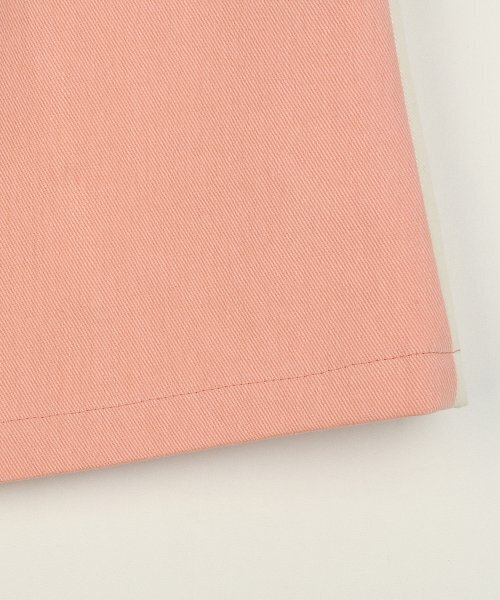HIGH SCHOOL DISCO(ハイスクールディスコ)の「Coated color block skirt_Coral(スカート・レディース・その他・S/M)」の6枚目の写真