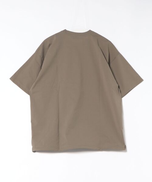 GERRY(ジェリー)の「【GERRY】ドットエアー 裾ドローコード 半袖 Tシャツ(Tシャツ/カットソー・メンズ・ブラック/カーキ・MEDIUM/X-LARGE/LARGE)」の3枚目の写真