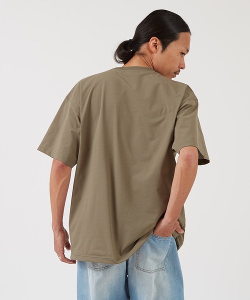 GERRY(ジェリー)の「【GERRY】ドットエアー 裾ドローコード 半袖 Tシャツ(Tシャツ/カットソー・メンズ・ブラック/カーキ・MEDIUM/X-LARGE/LARGE)」の8枚目の写真
