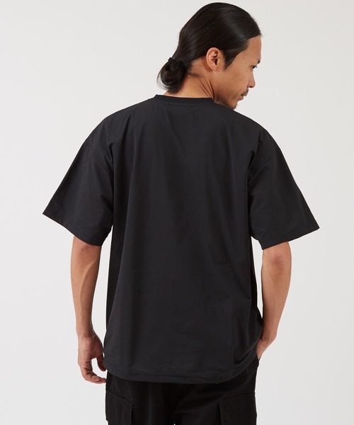 GERRY(ジェリー)の「【GERRY】ドットエアー 裾ドローコード 半袖 Tシャツ(Tシャツ/カットソー・メンズ・ブラック/カーキ・MEDIUM/X-LARGE/LARGE)」の13枚目の写真