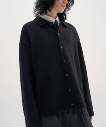 TRIP LE SENS（トリップ ル センス）の「[ウール100%]ピュアライトカラーガーディガン_ブラック（カーディガン/ボレロ）」