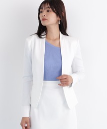 PINKY&DIANNE｜ピンキーアンドダイアンのノーカラージャケット通販