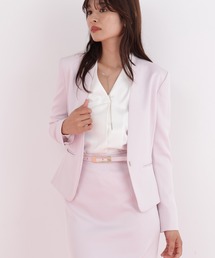 PINKY&DIANNE｜ピンキーアンドダイアンのノーカラージャケット通販