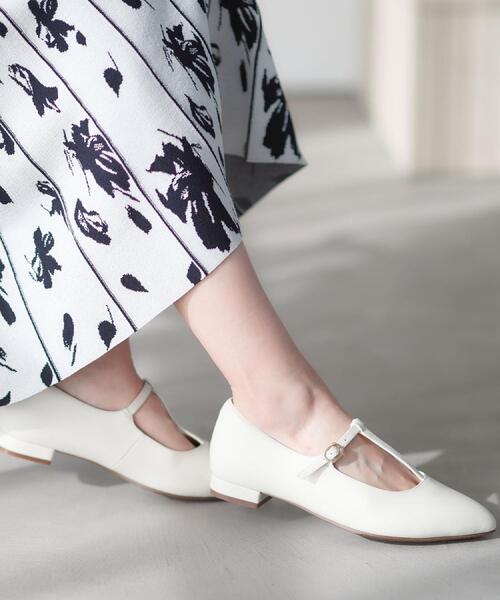 Reflect(リフレクト)の「【至福の履き心地】’26春夏やみつきフラットパンプス(パンプス・レディース・ブラック/アイボリー・30/25/20/50/45/40/35)」の1枚目の写真