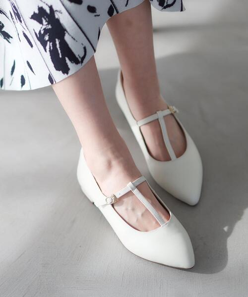 Reflect(リフレクト)の「【至福の履き心地】’26春夏やみつきフラットパンプス(パンプス・レディース・ブラック/アイボリー・30/25/20/50/45/40/35)」の5枚目の写真