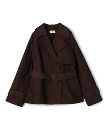 DES PRES | コットンドライクロス ショートトレンチコート(トレンチコート)