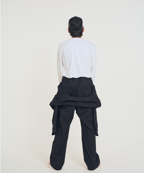 EFFECTEN(エフェクテン)の「【EFFECTEN】Utility metal logo L/S Tee(Tシャツ/カットソー・メンズ・ブラック/ホワイト/ブルー系その他・X-LARGE/LARGE/MEDIUM/SMALL)」の4枚目の写真