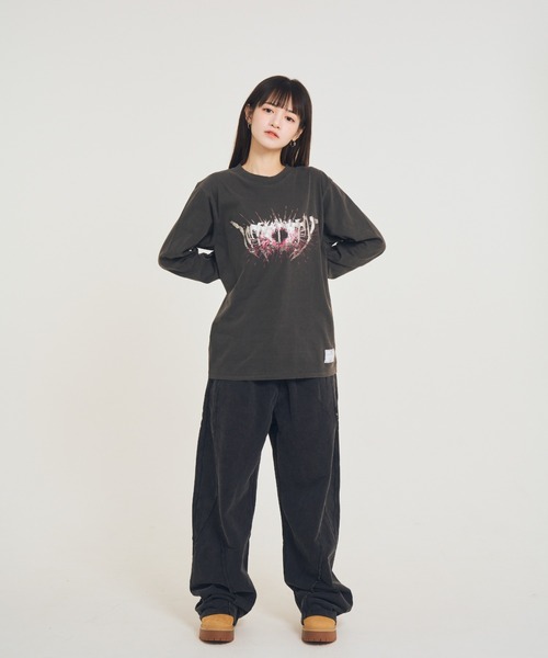 EFFECTEN(エフェクテン)の「【EFFECTEN】Utility metal logo L/S Tee(Tシャツ/カットソー・メンズ・ブラック/ホワイト/ブルー系その他・X-LARGE/LARGE/MEDIUM/SMALL)」の5枚目の写真