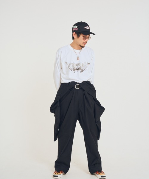 EFFECTEN(エフェクテン)の「【EFFECTEN】Utility metal logo L/S Tee(Tシャツ/カットソー・メンズ・ブラック/ホワイト/ブルー系その他・X-LARGE/LARGE/MEDIUM/SMALL)」の15枚目の写真