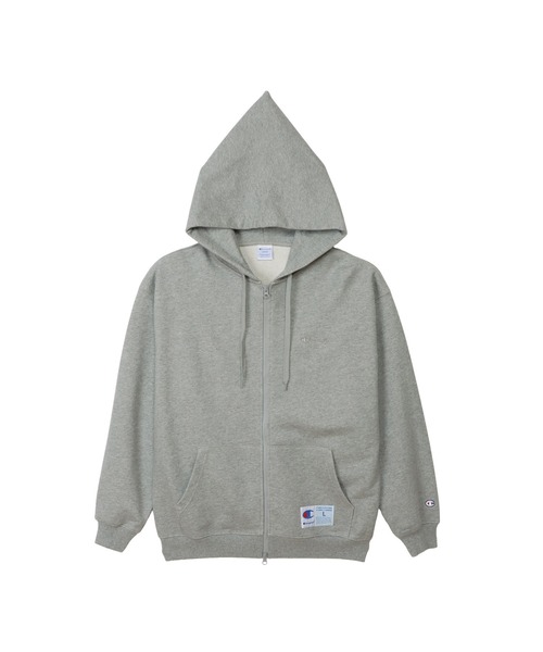 Champion(チャンピオン)の「【Champion/チャンピオン】メンズ アクションスタイル ジップフーデッドスウェットシャツ(パーカー・メンズ・ブラック/グレー/オートミール・MEDIUM/X-LARGE/LARGE)」の3枚目の写真