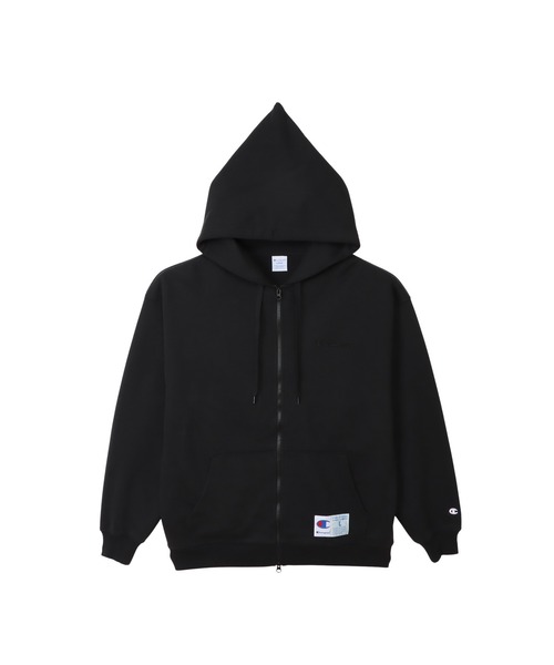 Champion(チャンピオン)の「【Champion/チャンピオン】メンズ アクションスタイル ジップフーデッドスウェットシャツ(パーカー・メンズ・ブラック/グレー/オートミール・MEDIUM/X-LARGE/LARGE)」の2枚目の写真
