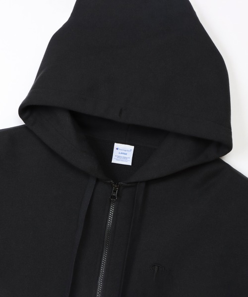 Champion(チャンピオン)の「【Champion/チャンピオン】メンズ アクションスタイル ジップフーデッドスウェットシャツ(パーカー・メンズ・ブラック/グレー/オートミール・MEDIUM/X-LARGE/LARGE)」の11枚目の写真