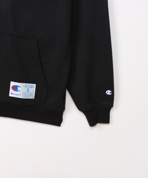 Champion(チャンピオン)の「【Champion/チャンピオン】メンズ アクションスタイル ジップフーデッドスウェットシャツ(パーカー・メンズ・ブラック/グレー/オートミール・MEDIUM/X-LARGE/LARGE)」の12枚目の写真