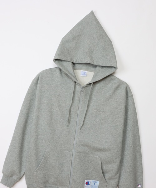 Champion(チャンピオン)の「【Champion/チャンピオン】メンズ アクションスタイル ジップフーデッドスウェットシャツ(パーカー・メンズ・ブラック/グレー/オートミール・MEDIUM/X-LARGE/LARGE)」の14枚目の写真