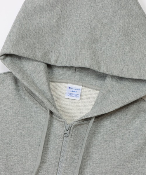 Champion(チャンピオン)の「【Champion/チャンピオン】メンズ アクションスタイル ジップフーデッドスウェットシャツ(パーカー・メンズ・ブラック/グレー/オートミール・MEDIUM/X-LARGE/LARGE)」の15枚目の写真