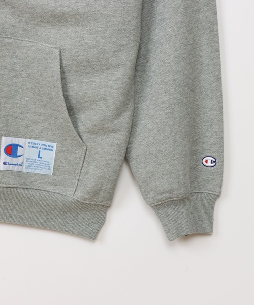 Champion(チャンピオン)の「【Champion/チャンピオン】メンズ アクションスタイル ジップフーデッドスウェットシャツ(パーカー・メンズ・ブラック/グレー/オートミール・MEDIUM/X-LARGE/LARGE)」の16枚目の写真
