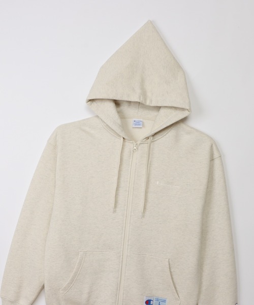 Champion(チャンピオン)の「【Champion/チャンピオン】メンズ アクションスタイル ジップフーデッドスウェットシャツ(パーカー・メンズ・ブラック/グレー/オートミール・MEDIUM/X-LARGE/LARGE)」の6枚目の写真