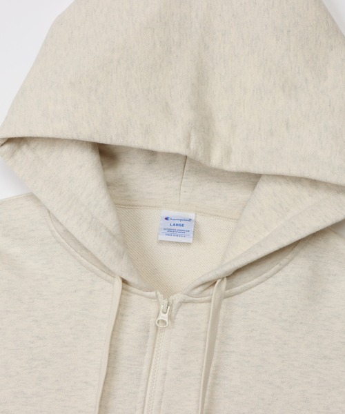 Champion(チャンピオン)の「【Champion/チャンピオン】メンズ アクションスタイル ジップフーデッドスウェットシャツ(パーカー・メンズ・ブラック/グレー/オートミール・MEDIUM/X-LARGE/LARGE)」の7枚目の写真