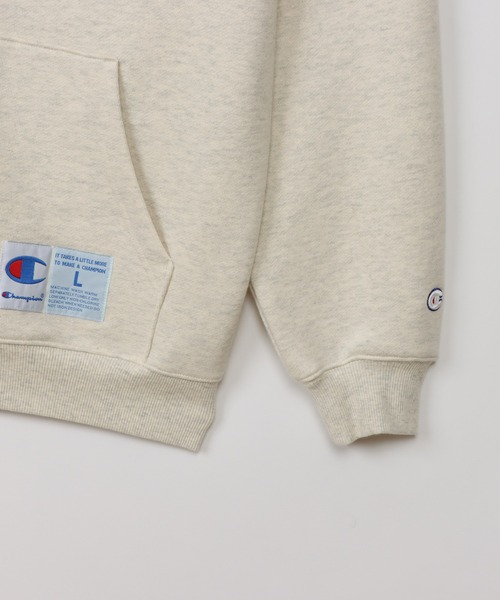 Champion(チャンピオン)の「【Champion/チャンピオン】メンズ アクションスタイル ジップフーデッドスウェットシャツ(パーカー・メンズ・ブラック/グレー/オートミール・MEDIUM/X-LARGE/LARGE)」の8枚目の写真