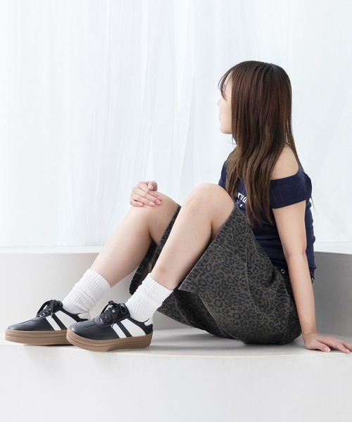 attagirl(アタガール)の「厚底ダブルラインスニーカー(スニーカー・レディース・イエロー/ブラック/ピンク/ホワイト・3L/LL/L/M/S)」の19枚目の写真