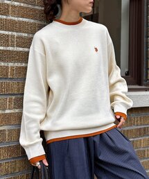 CPCM（シーピーシーエム）の「【U.S. POLO ASSN.】配色レイヤークルーニット（ニット/セーター）」