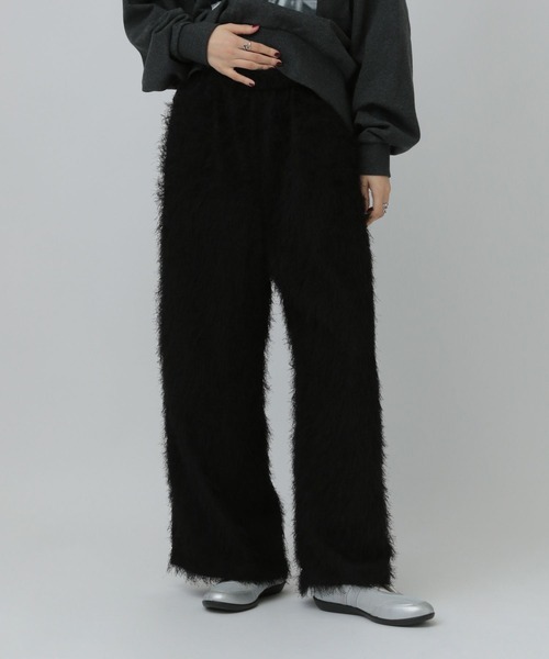 LEPSIM(レプシィム)の「フリンジイージーパンツ 638777(その他パンツ・レディース・アイボリー/ブラック・FREE)」の9枚目の写真