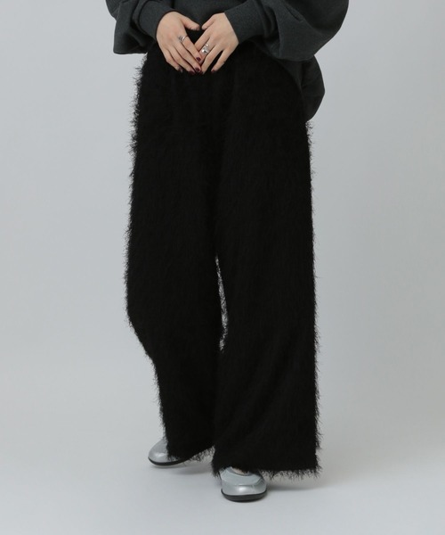 LEPSIM(レプシィム)の「フリンジイージーパンツ 638777(その他パンツ・レディース・アイボリー/ブラック・FREE)」の11枚目の写真