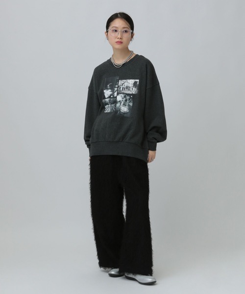 LEPSIM(レプシィム)の「フリンジイージーパンツ 638777(その他パンツ・レディース・アイボリー/ブラック・FREE)」の14枚目の写真