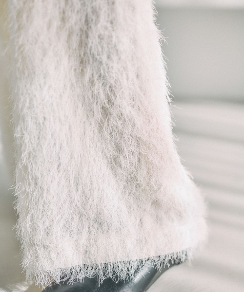 LEPSIM(レプシィム)の「フリンジイージーパンツ 638777(その他パンツ・レディース・アイボリー/ブラック・FREE)」の15枚目の写真