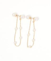 LOWRYS FARM | ２ＷＡＹパールチェーンピアス　 642413(ピアス（両耳用）)